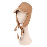 Wool Trapper Ribbon Closure Hat