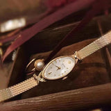 18K Gold Plated & Brass Band Watches - AfterAmour