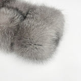Natural Raccoon/Fox Cropped Luxury Fur Coat - AfterAmour