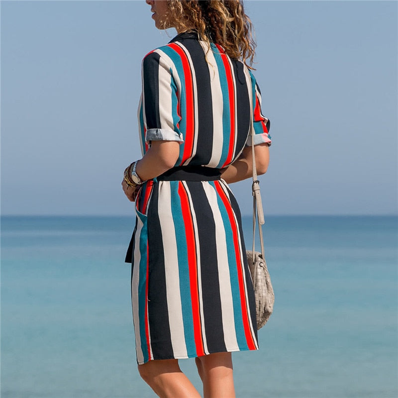Summer Boho Beach Dress - AfterAmour