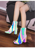 Amour Reflective Tabi Boots - AfterAmour