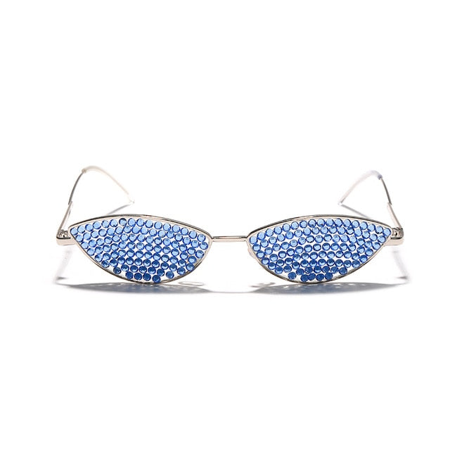 Cat Eye Luxury Rhinestone Crystal Sunglasses - AfterAmour