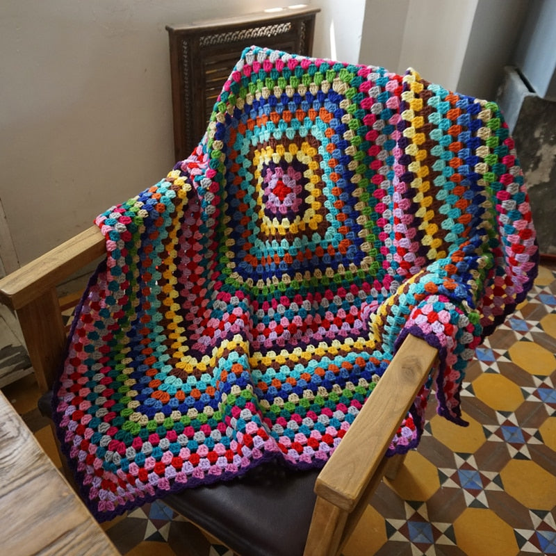 Handmade Moroccan Weaved Blanket - AfterAmour