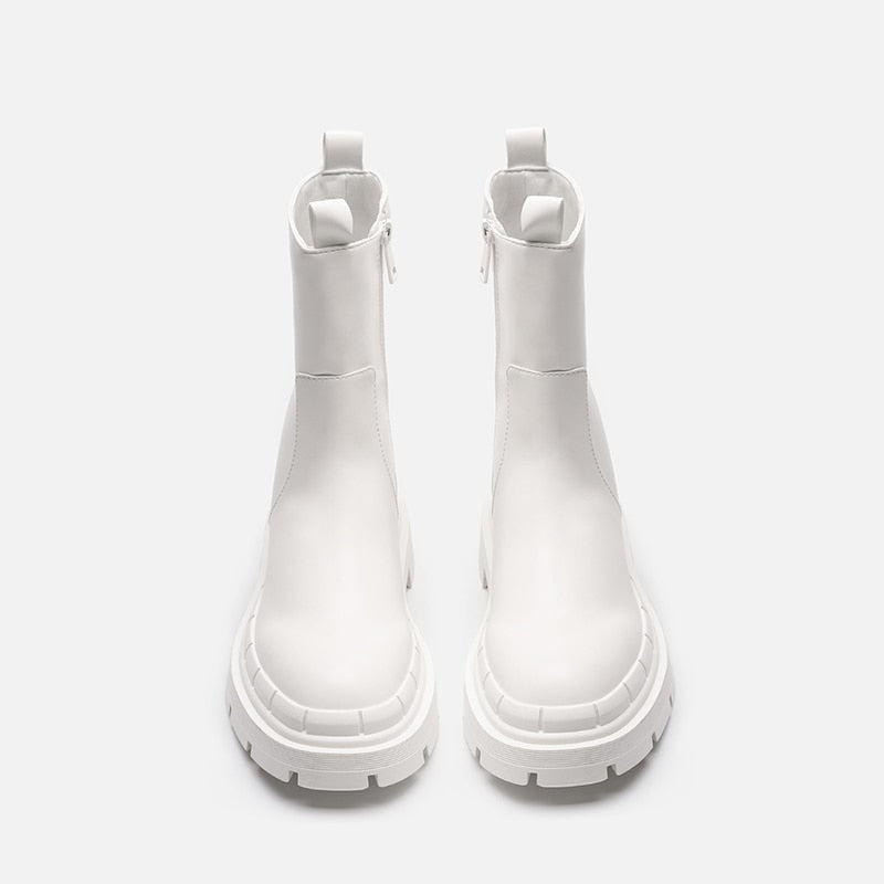 Chunky Platform Chelsea Boots - AfterAmour