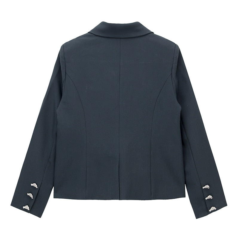 England Style Hierarchy Bow Blazer - AfterAmour