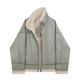 Olive Classic Faux Shearling - AfterAmour