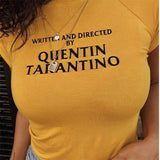 written & directed by QUENTIN TARANTINO tee - AfterAmour