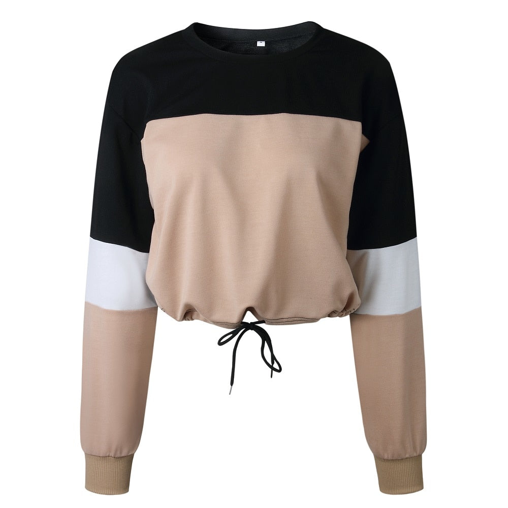 adjustable cozy pullover top - AfterAmour