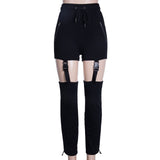 buckle strapped active trousers - AfterAmour