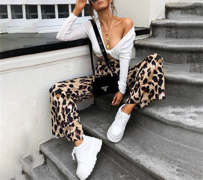 sauvage leopard trousers - AfterAmour