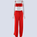 Sexy Slash Two Piece Jumpsuit - AfterAmour